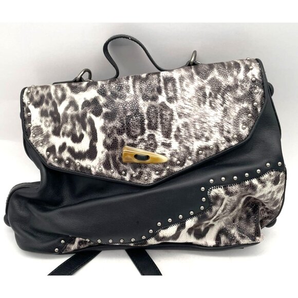 Vtg. Chi by faichi tote Leopard print - Picture 4 of 4